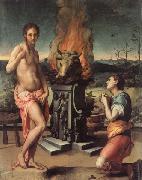 Agnolo Bronzino Pygmalion and Galatea oil painting